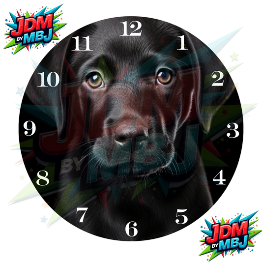 8" Inch Clock Sublimation Prints (20cmx20cm) - Inspired by Animal's