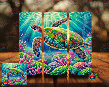 Inspired by Turtles Sublimation Prints