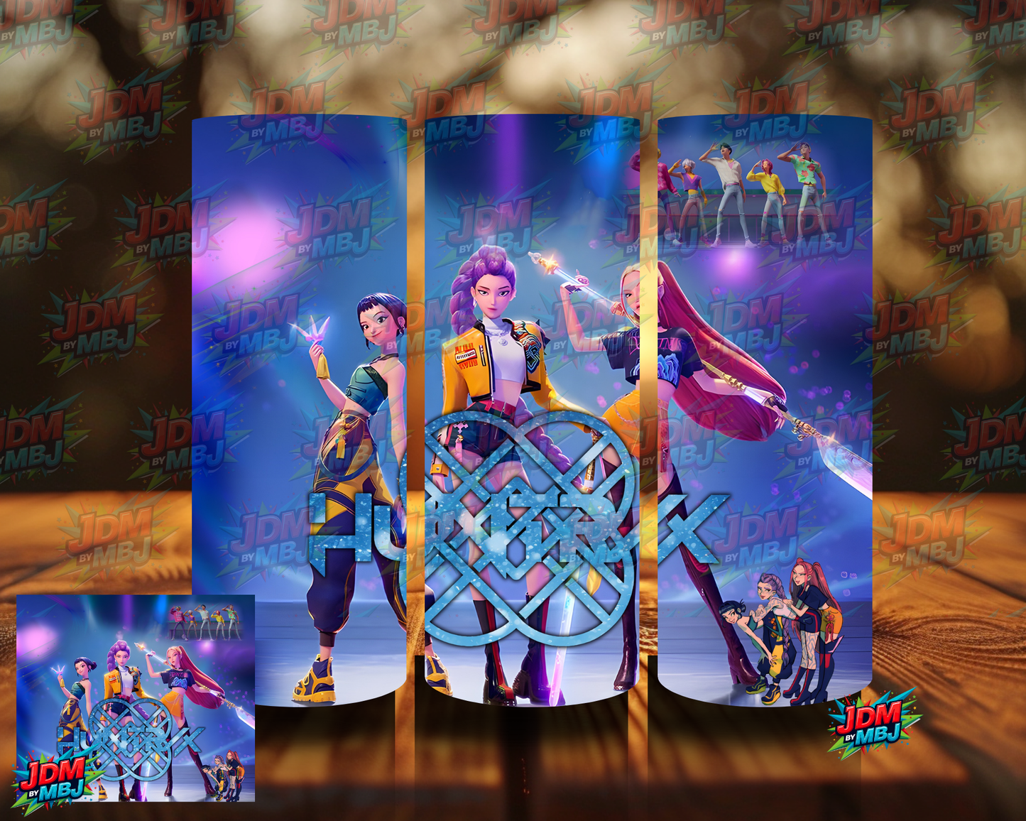 Inspired by K-POP Demon Hunters Sublimation Prints Volume 3