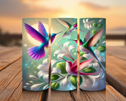 Impresiones de sublimación de aves y mariposas