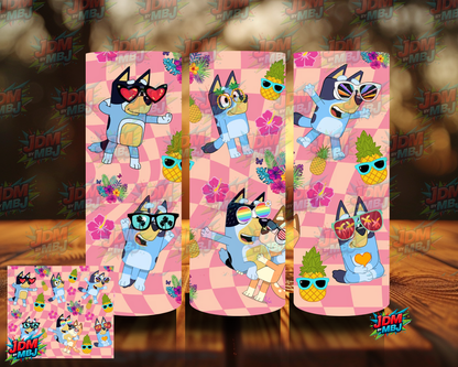 Inspired by Bluey Sublimation Prints