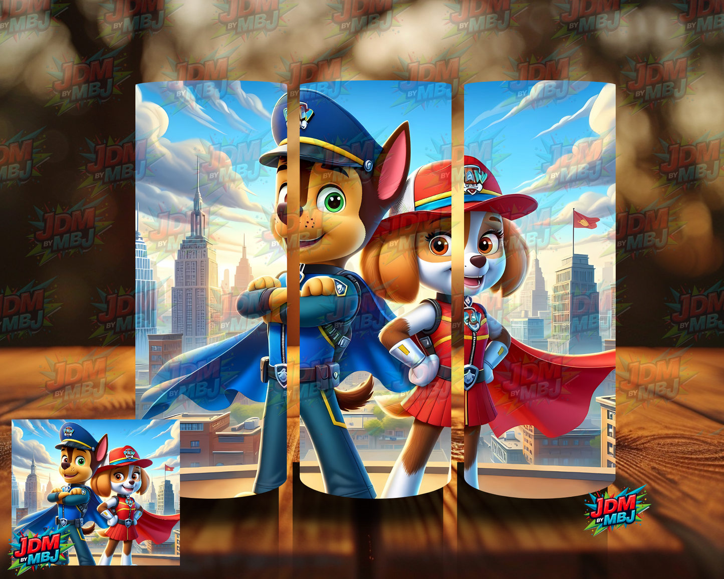 Inspired by Paw Patrol Sublimation Prints