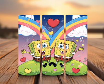 Inspired by Sponge Bob Square Pants Sublimation Prints