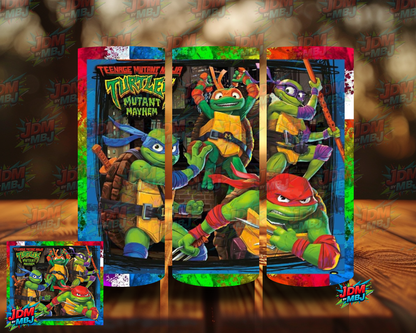 Inspired by Teenage Ninja Turtle Sublimation Prints