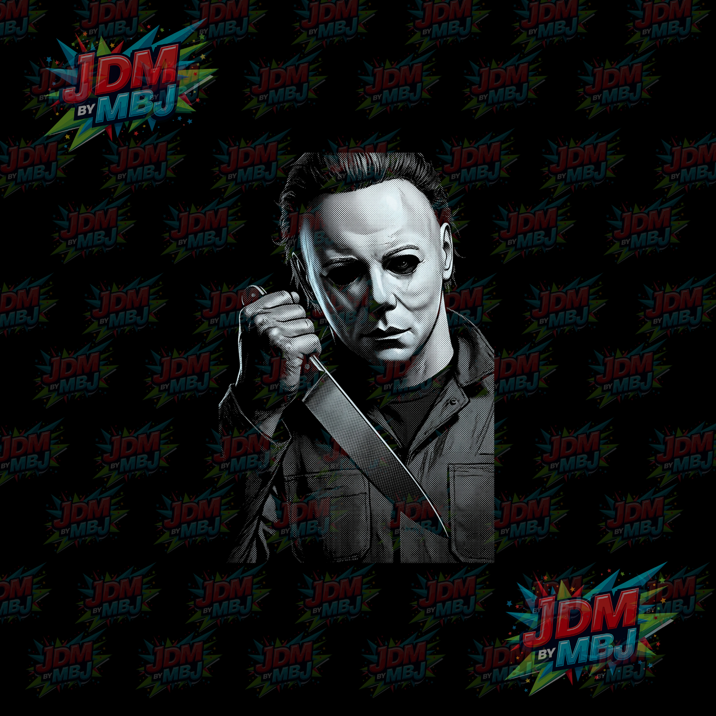 Iron On - Horror 'Halftone' DTF