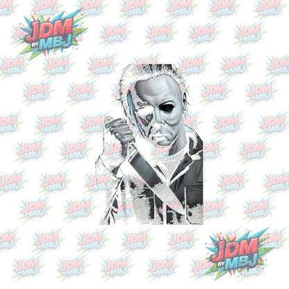 Iron On - Horror 'Halftone' DTF