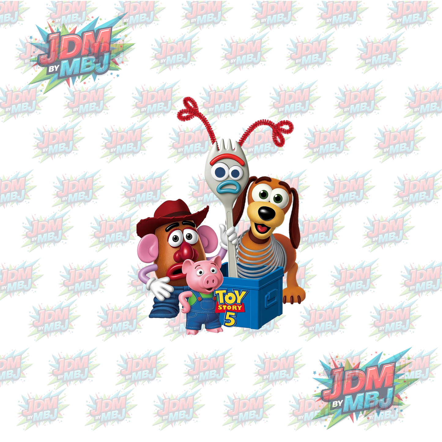 Iron On - Toy Story DTF 20cm
