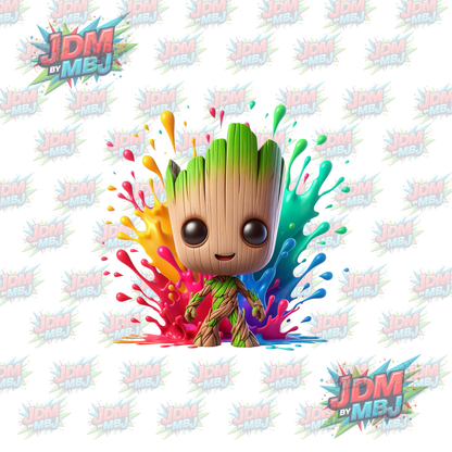 Iron On - Inspired Disney Colour Splash DTF 20cm