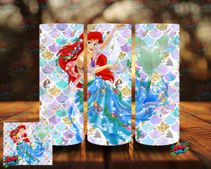 Inspired by The Little Mermaid Sublimation Prints