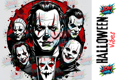 Inspirado en las impresiones de sublimación de Halloween