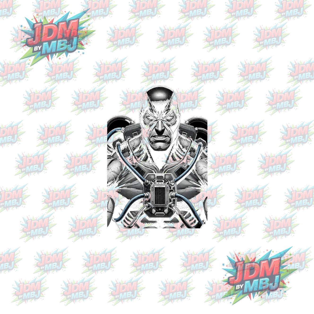 Iron On - Marvel/DC Halftone DTF