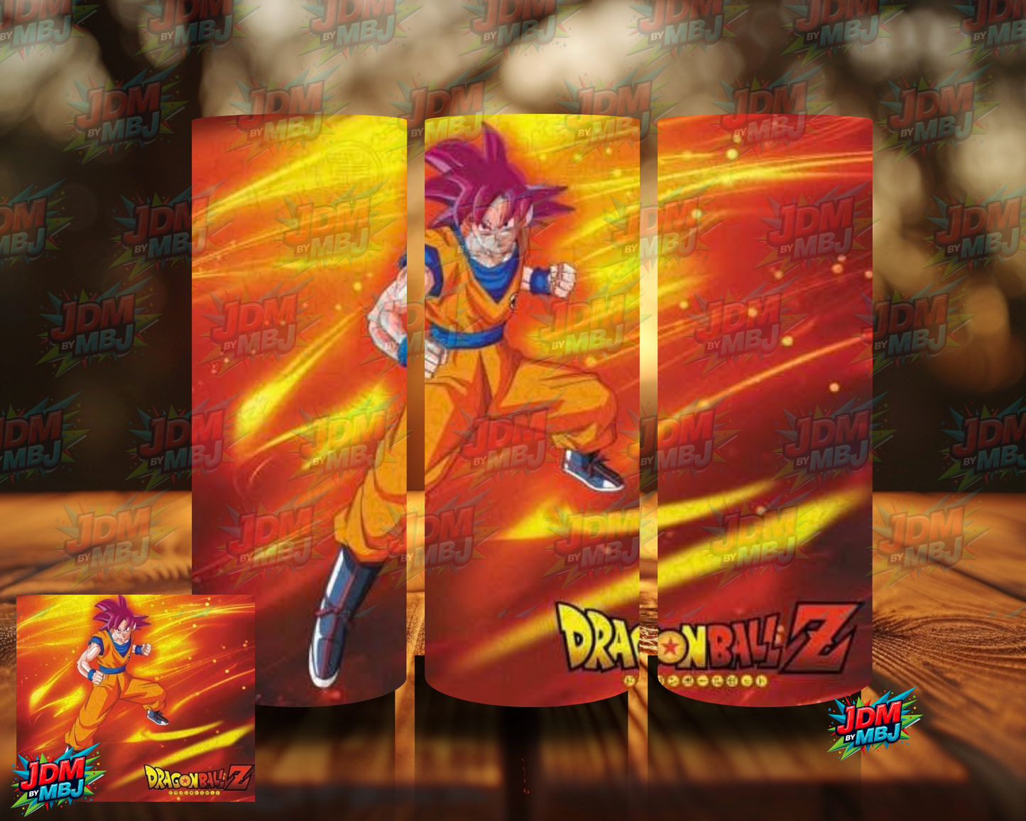 Inspired by Dragon Ball Z Sublimation Prints