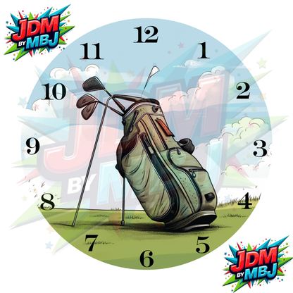 Impresiones de sublimación de relojes de 8 pulgadas (20 cm x 20 cm) - Inspiradas en la moda masculina