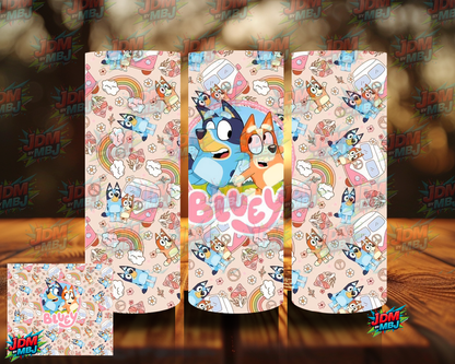 Inspired by Bluey Sublimation Prints