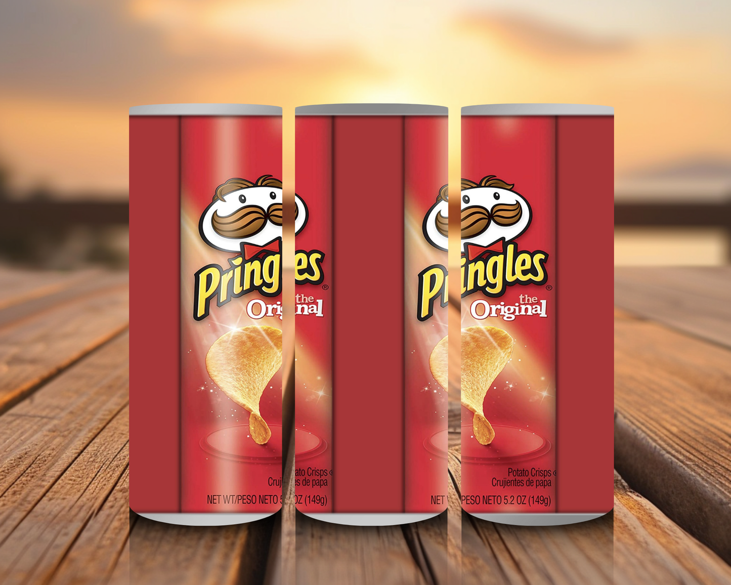 Inspirado en impresiones de sublimación de snacks