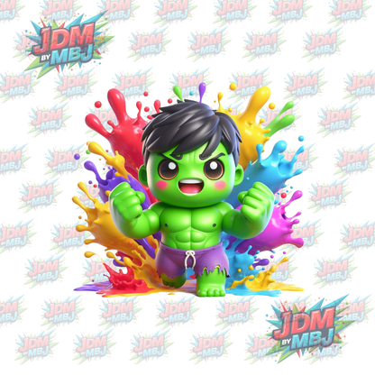Iron On - Inspired Disney Colour Splash DTF 20cm