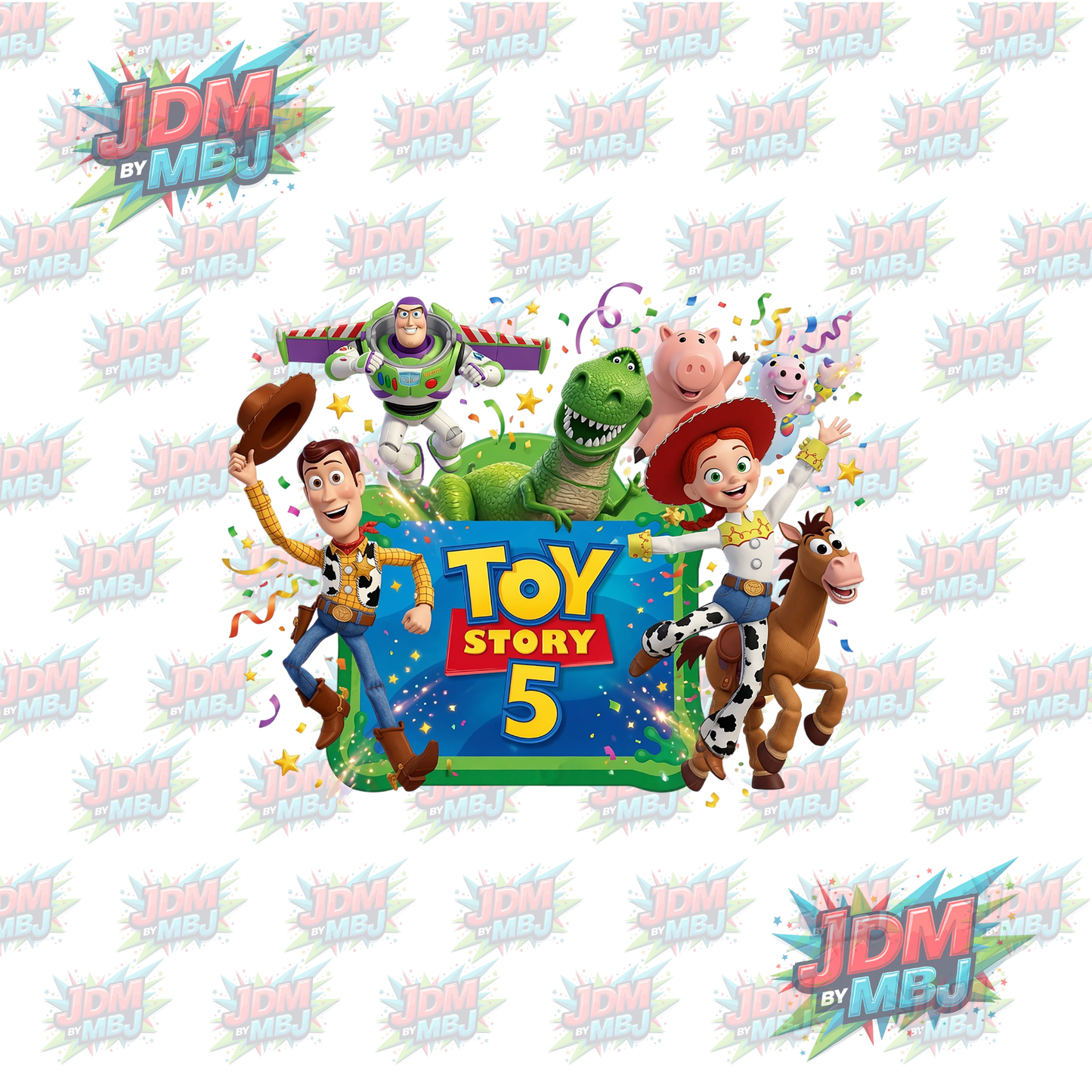Iron On - Toy Story DTF 20cm