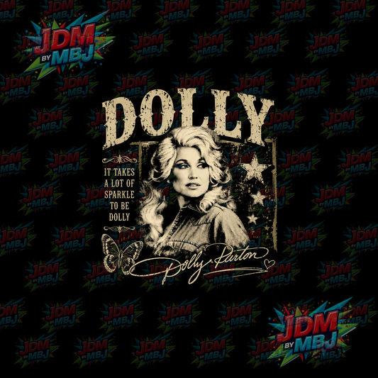 Iron On - Dolly Parton DTF