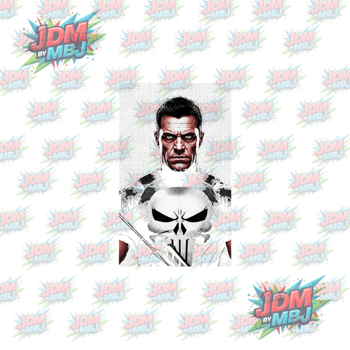 Iron On - Marvel/DC Halftone DTF