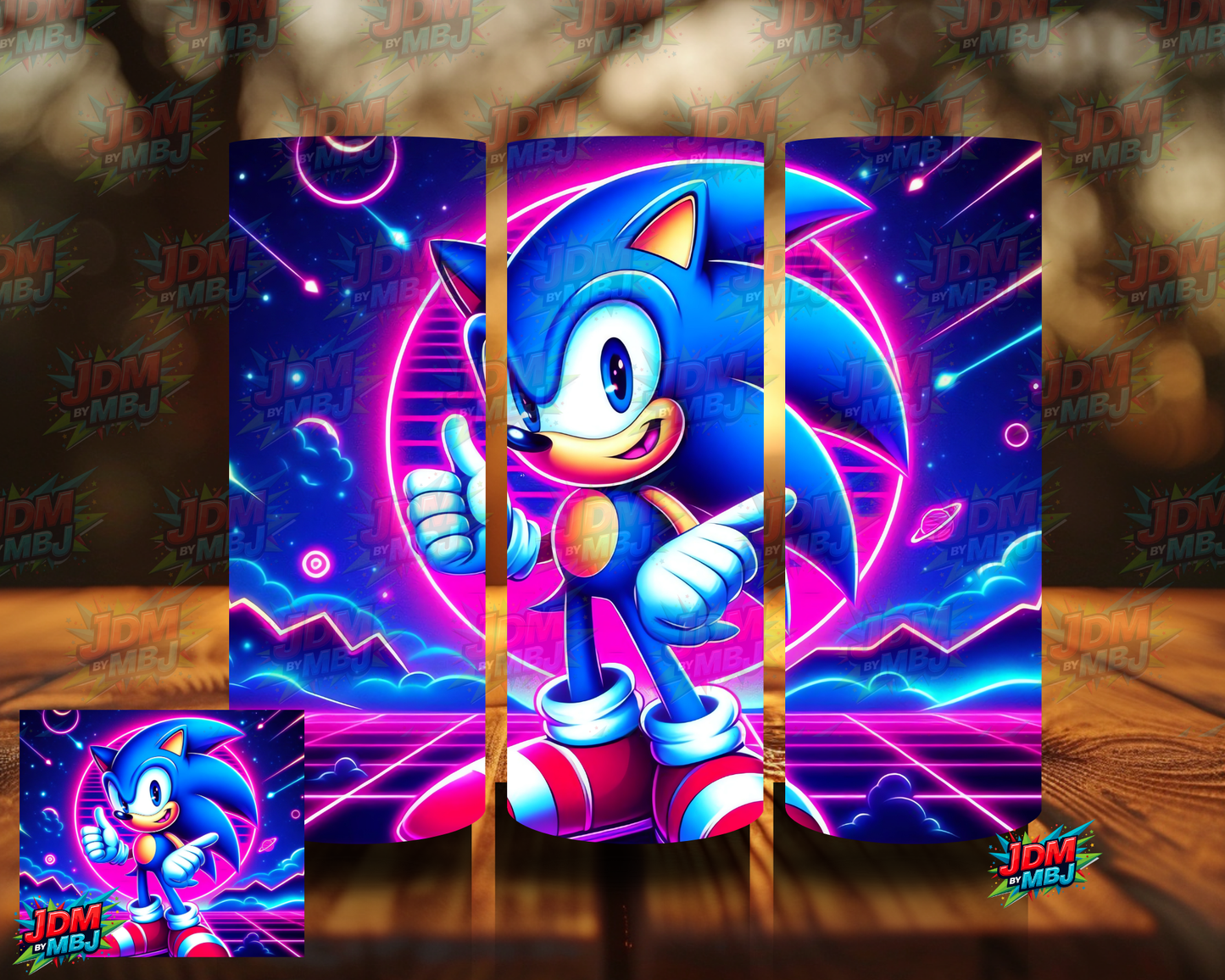 Inspired by Sonic The Hedgehog Sublimation Prints