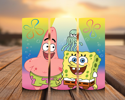 Inspired by Sponge Bob Square Pants Sublimation Prints