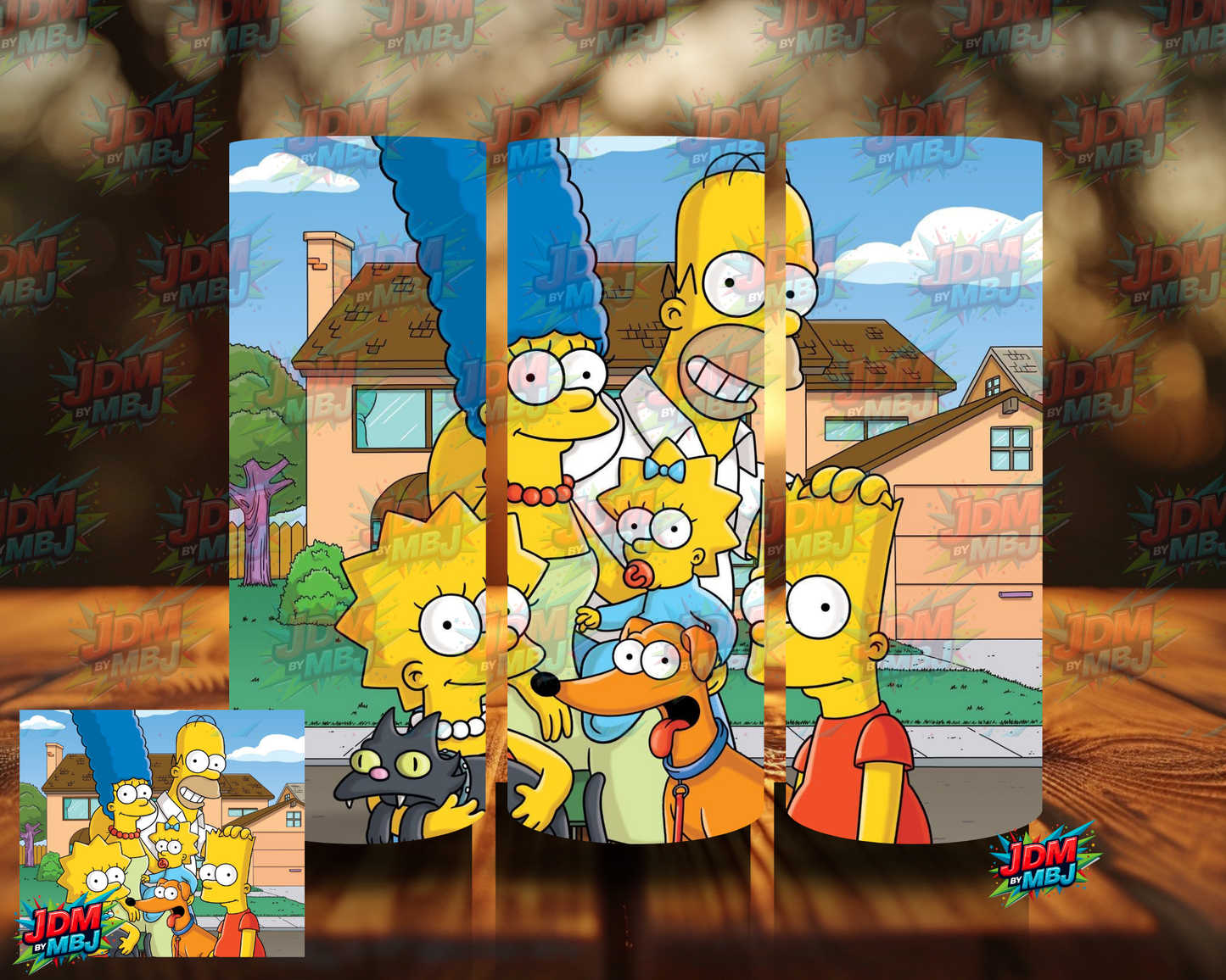 Inspired by The Simpson Sublimation Prints