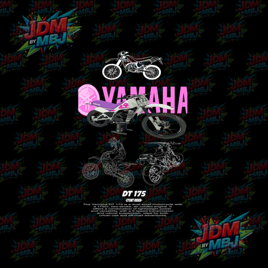 Iron On - Motorcycle  DTF