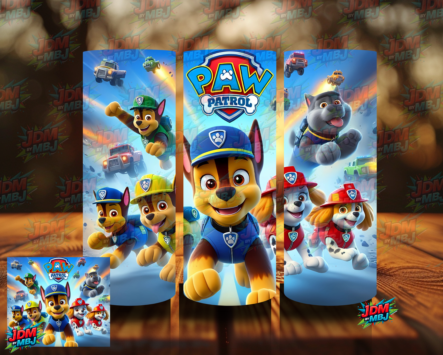 Inspired by Paw Patrol Sublimation Prints
