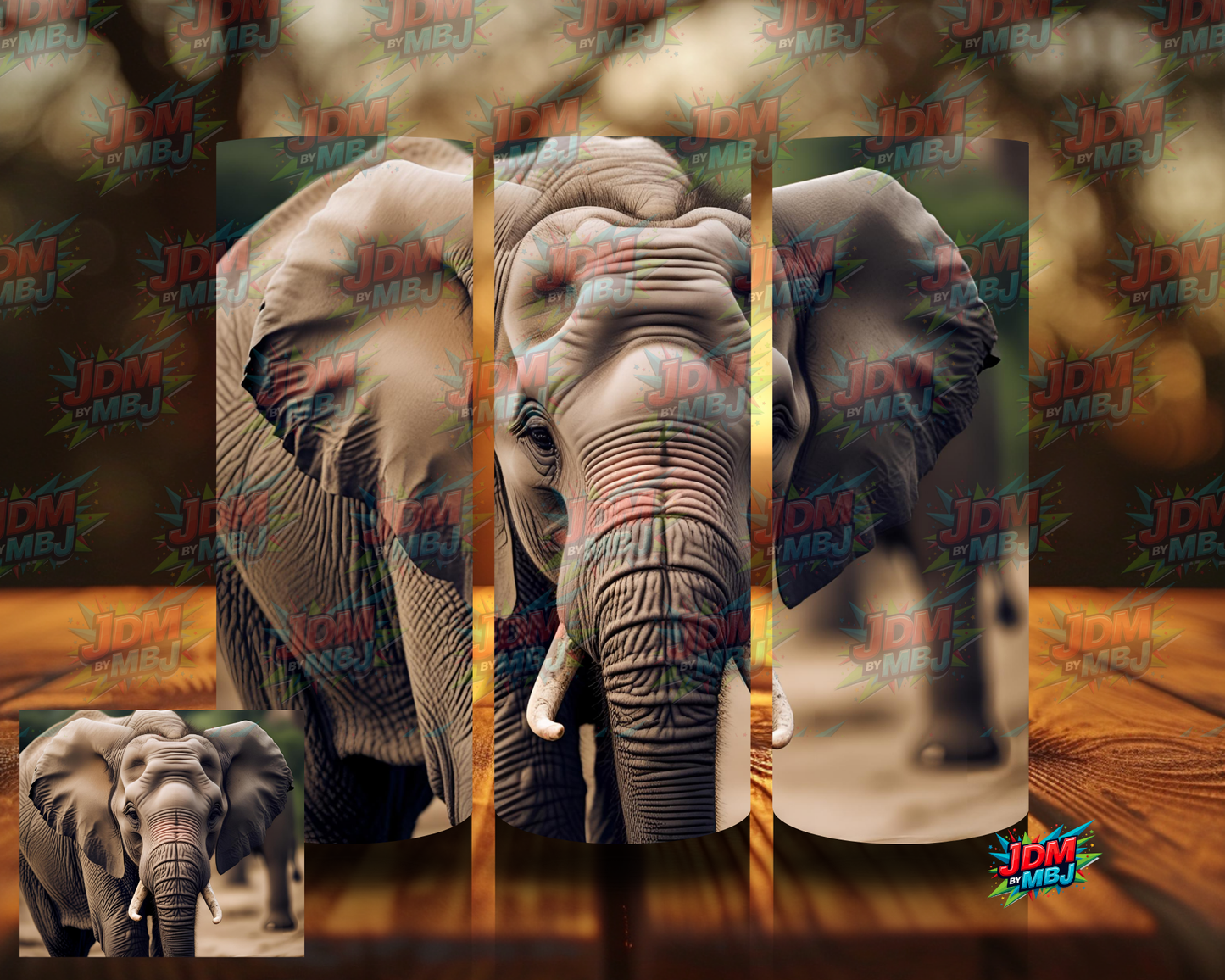 Inspired by Elephants Sublimation Prints