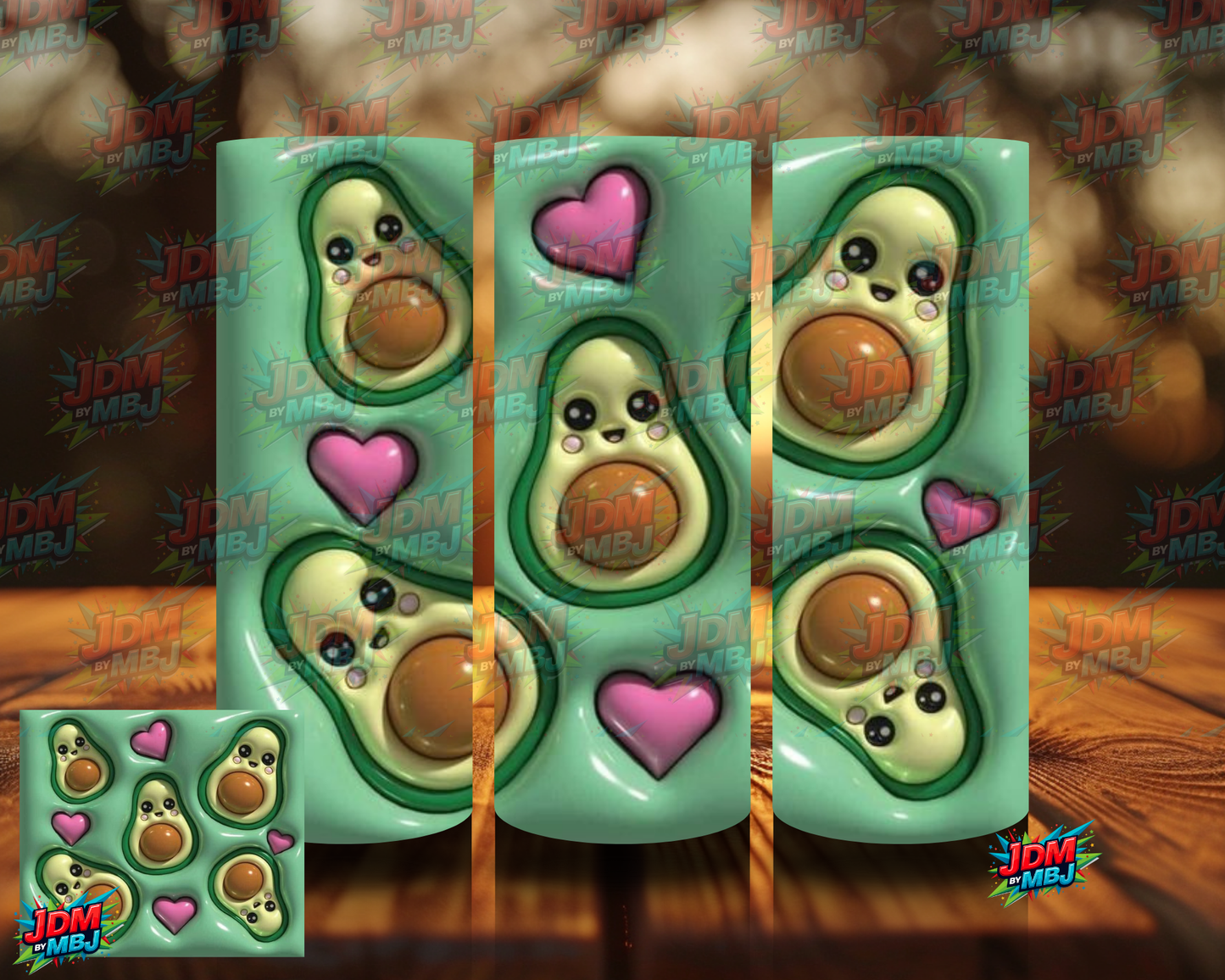 Bubble Style  "Fruit" Sublimation Prints