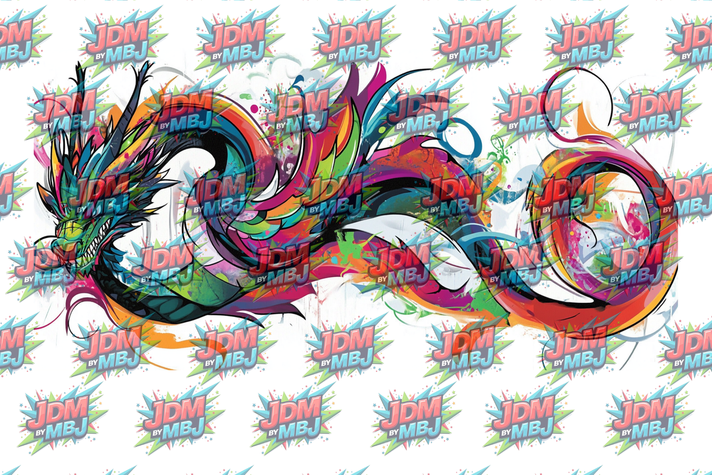 Inspired by Dragons Sublimation Prints