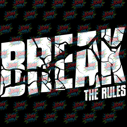 Break The Rules 'White' - Hoodie
