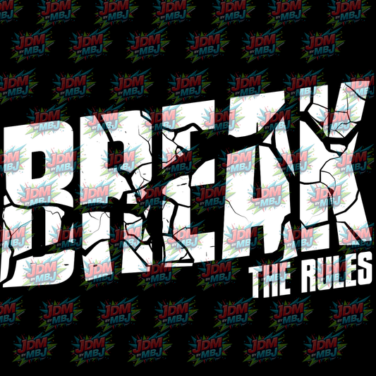 Break the Rules 'White' - Singlet
