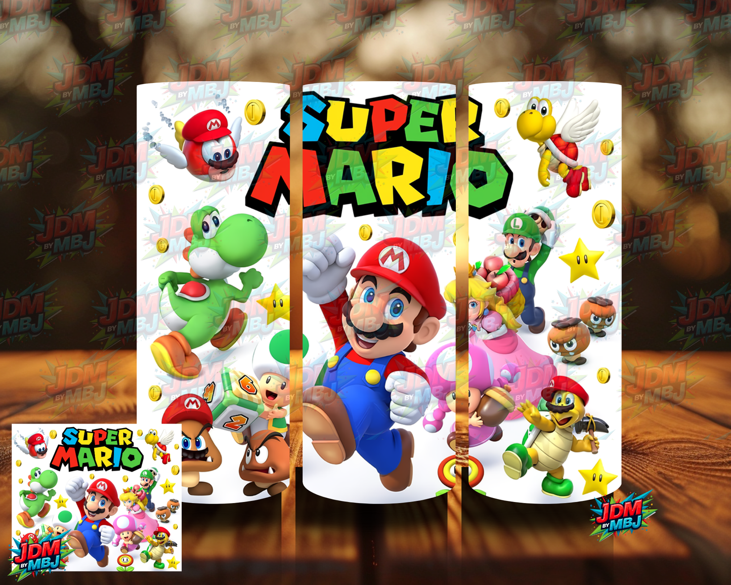 Inspired by Super Mario Sublimation Prints