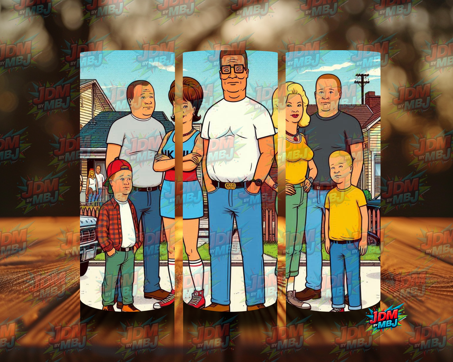 Inspired by King of The Hill Sublimation Prints