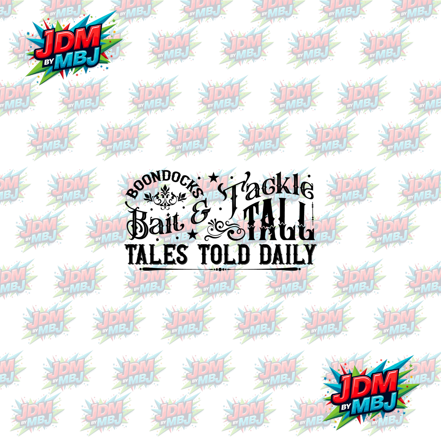 Iron On - Bait & Tall - Vintage Farm DTF 20cm