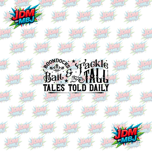 Iron On - Bait & Tall - Vintage Farm DTF 20cm