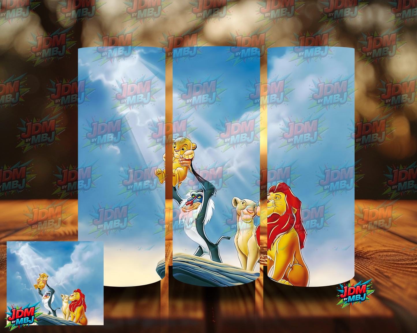 Inspired by The Lion King Sublimation Prints