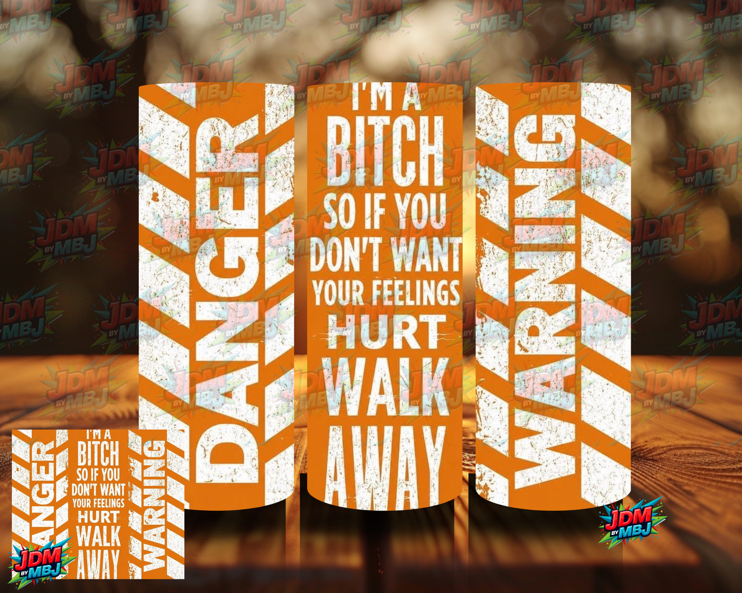 I'm a Bitch "Danger" Sublimation Prints
