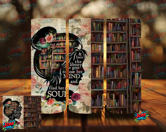 Find Her Soul Bookcase- 'Book' Sublimation Prints