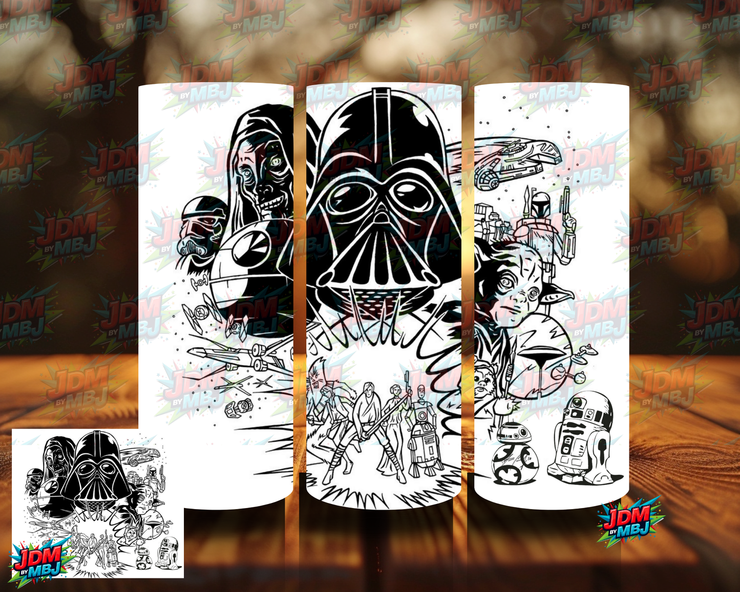 Inspired by Star Wars Sublimation Prints