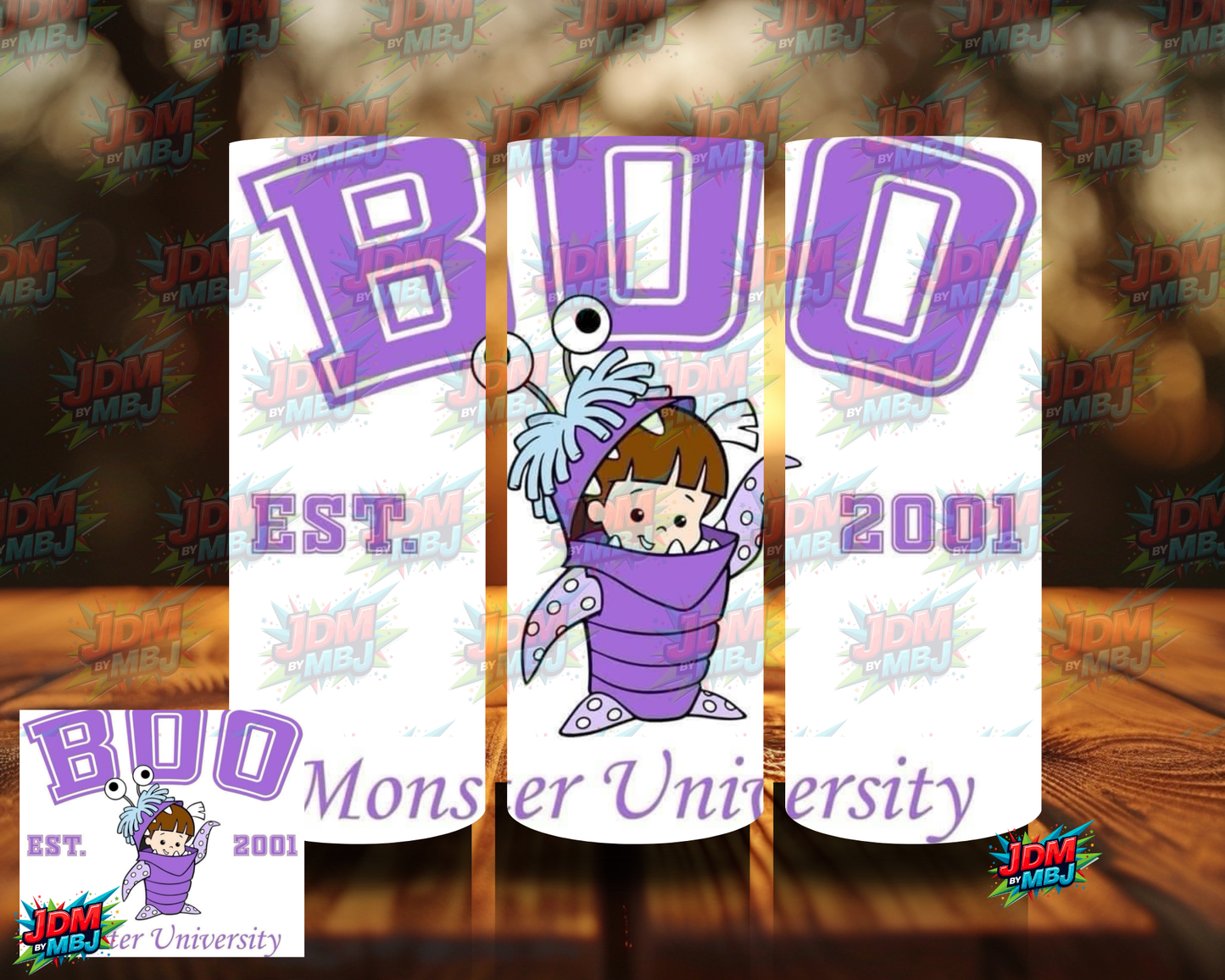 Inspired by Monsters Inc Sublimation Prints