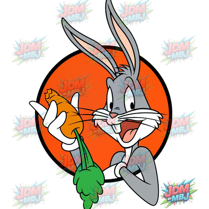 Pegatina termoadhesiva de Looney Tunes (25 cm)