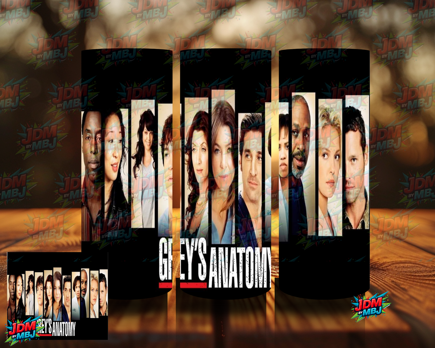 Inspired by Grey Anatomy Sublimation Prints