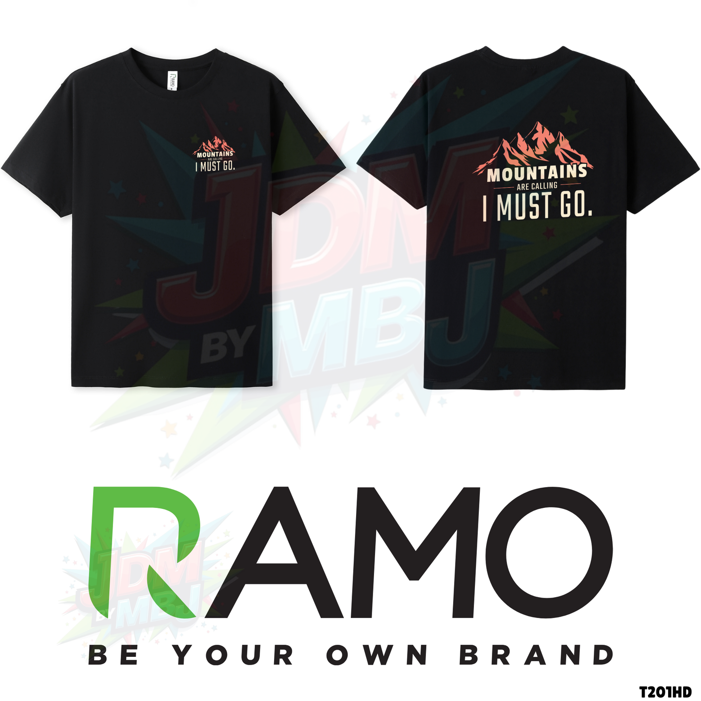 Mountains are Calling, I Must Go - T-Shirt