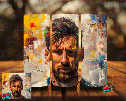 Inspired by Messi Soccer Player Sublimation Prints