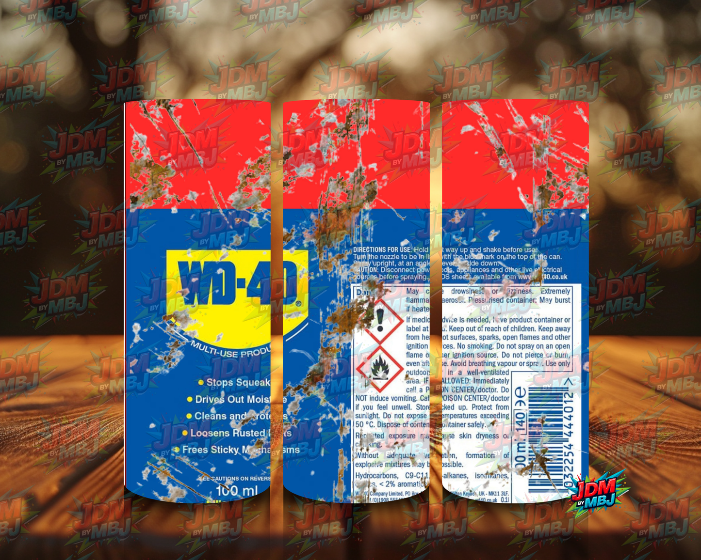 Inspired by WD-40 Sublimation Prints