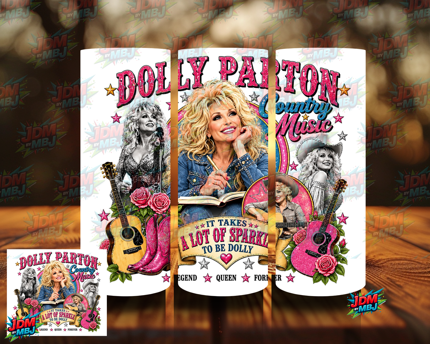 Inspired by Dolly Parton Sublimation Prints