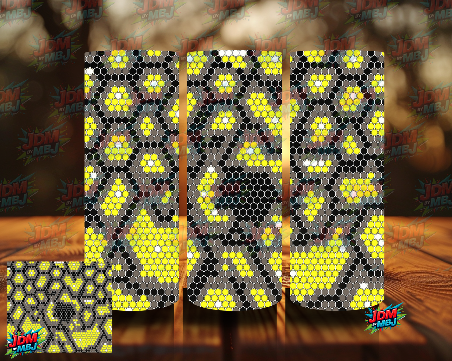 Rhinestone Sublimation Prints 20oz