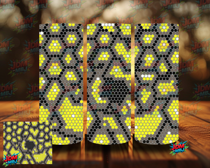 Rhinestone Sublimation Prints 20oz